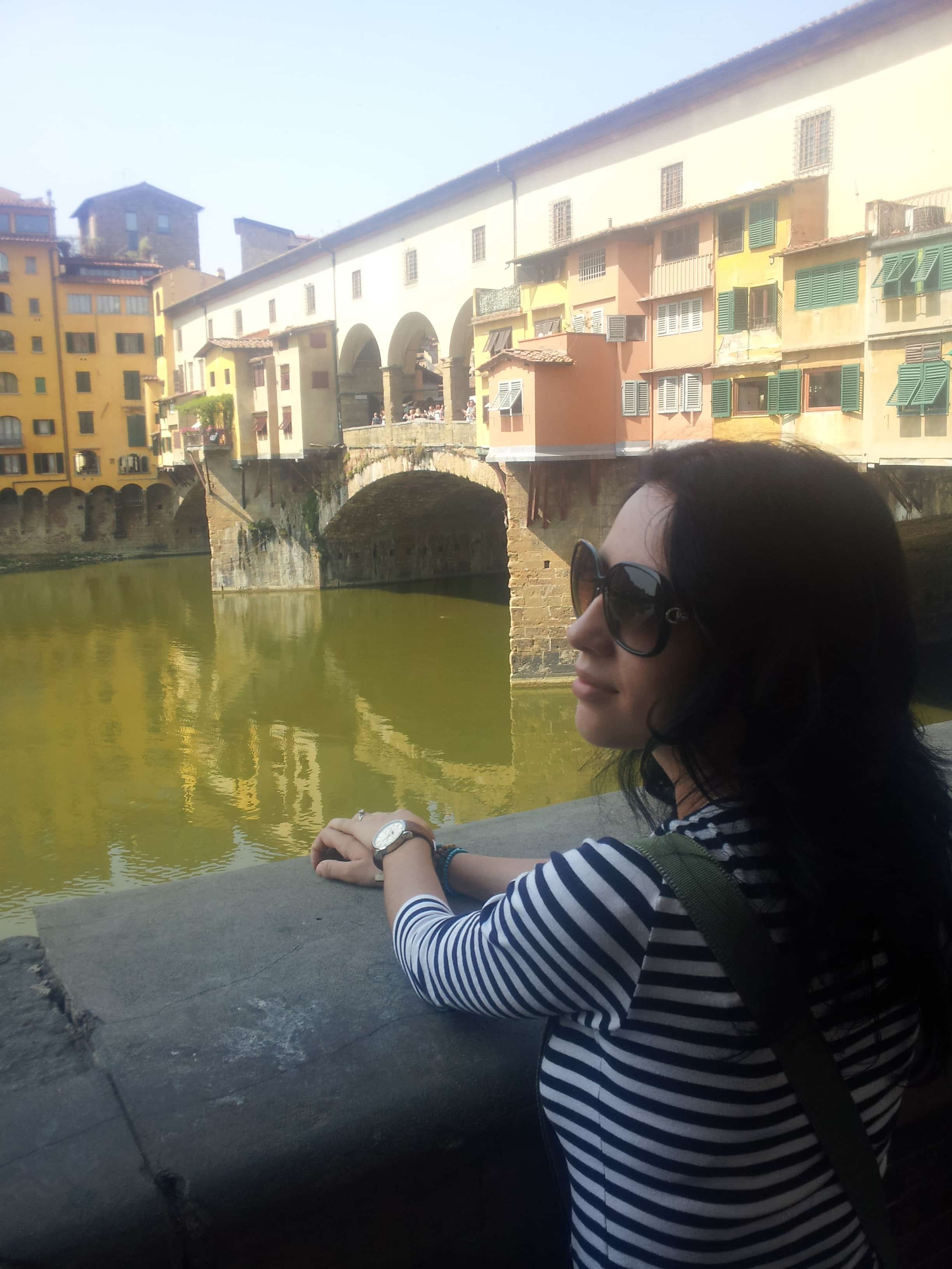 Florence golden bridge