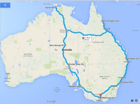 Australia road trip