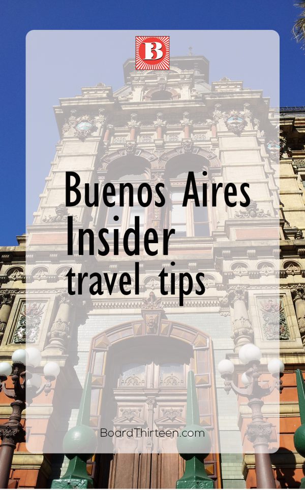 Argentina travel tips